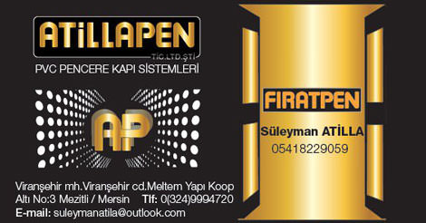 AtillaPen | Mersin Cam Balkon