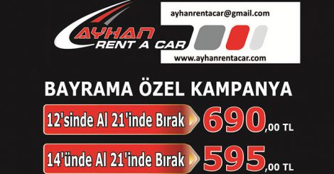 Ayhan Rent a Car Oto Kiralama Ltd. Şti.