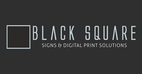 Black Square Signs