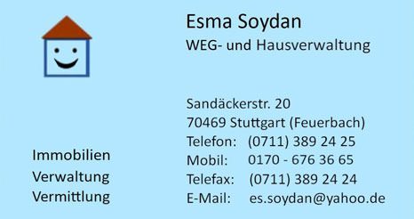 Esma Soydan | WEG- und Hausverwaltung