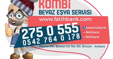 Fatih Bank Beyaz Eşya ve Kombi Servisi