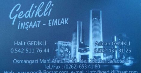 GEDİKLİ İNŞAAT