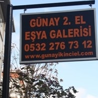 Günay İkinci El Eşya