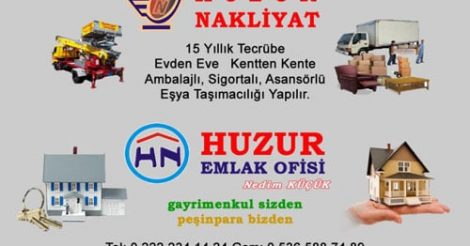 Eskişehir Huzur Evden Eve Nakliyat