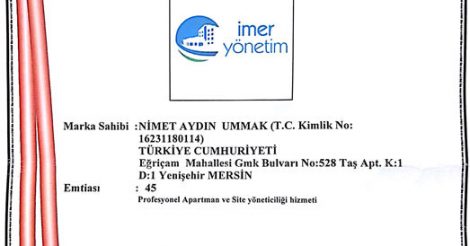 İmer Profesyonel Apartman ve Site Yöneticiliği Mersin