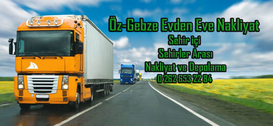 Öz-Gebze Evden Eve Nakliyat