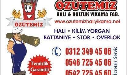 Özütemiz Halı Yıkama