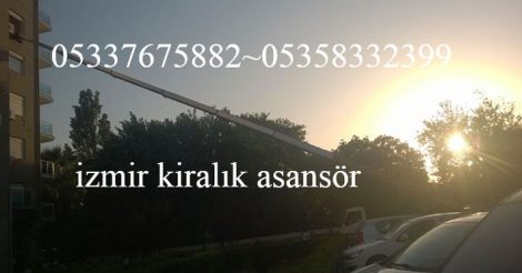 İzmir Asansör Kiralama Hizmeti