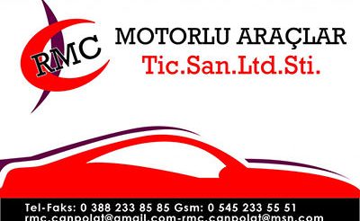 RMC Motorlu Araçlar tic. san. ltd. şti.