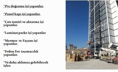 Ankara Kiralık Asansör