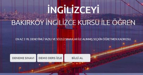 Türk Amerikan Derneği İngilizce Kursu Bakırköy Şubesi