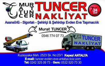 Tuncer Evden Eve Nakliyat | Antalya