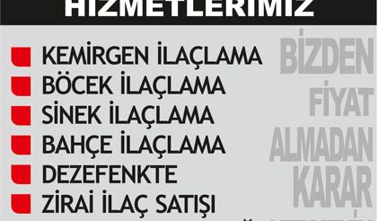 Ultra Haşere İlaçlama