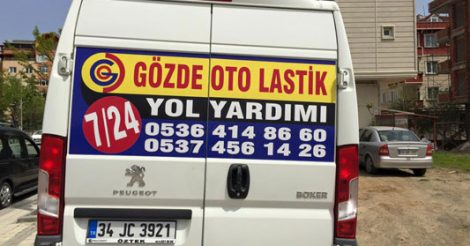 Gözde Oto Lastik Yol yardımı 7/24