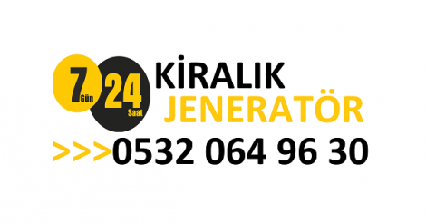 Kiralık Jeneratör Hizmetleri