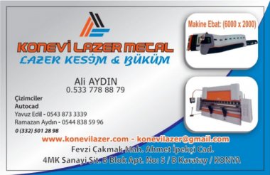 Konevi Lazer Metal Makine Sanayi Ticaret Limited Şirketi