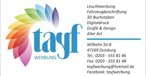 Tayf Werbung | Duisburg