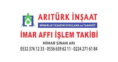 Arıtürk Mimarlık Ofisi | Mimar Sinan ARI | Bursa Mimarlık Ofisi