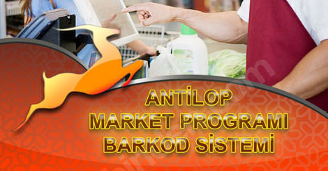 Antilop Market Programı Barkod Sistemi