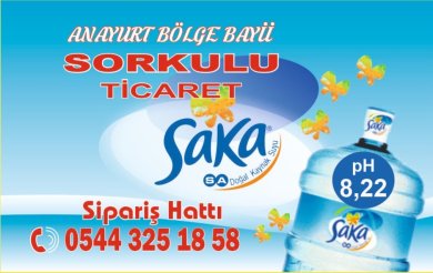 Saka Su Anayurt Bayi | Sorkulu Ticaret