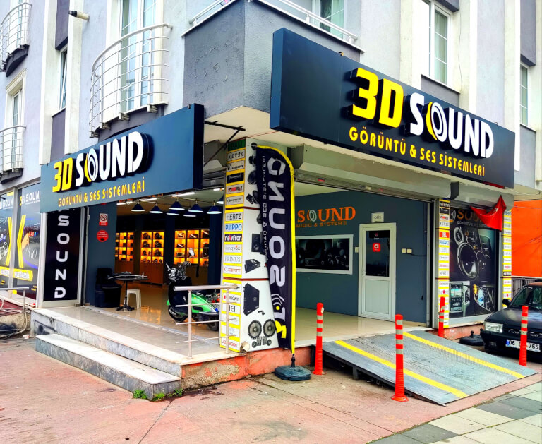 3D Sound Oto Ses ve Görüntü Sistemleri