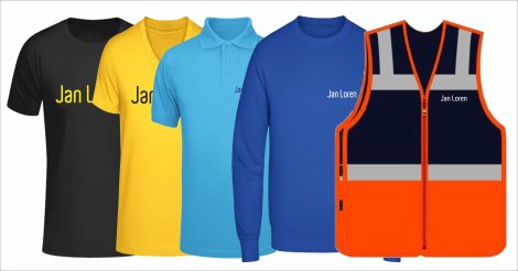 Jan Loren | Logo Baskılı Tişört ve İş Elbiseleri İmalatı