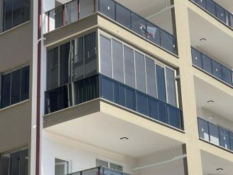 Maraşlı Cam Balkon Alüminyum Korkuluk | Konya