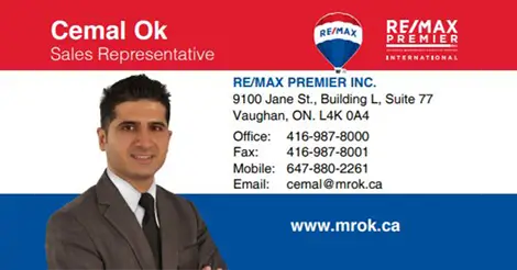 Cemal Ok | Vaughan & Toronto’da Güvenilir Emlak Danışmanınız